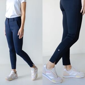 Abendroth Navy Perfectly Imperfect Ruth Trouser, Size 12